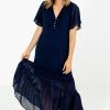 HYFVE Countless Compliments Navy Maxi Dress