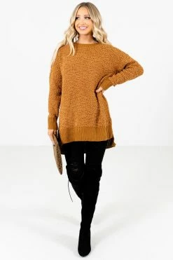 Bella Ella Boutique Crushing On You Mustard Sweater 15 Bella Ella Boutique Crushing On You Mustard Sweater -Bella Ella Sales Crushing on You Mustar Sweater Full Front 5000x