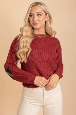 Mak My Own Muse Knit Pullover Sweater
