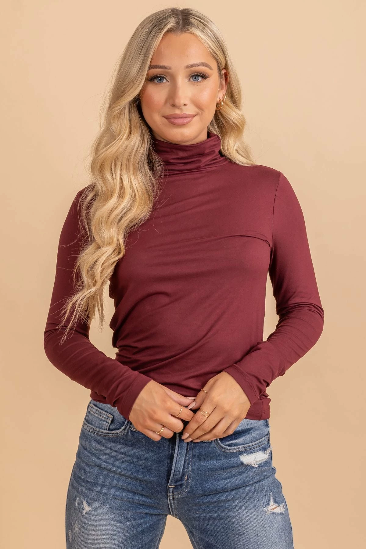Zenana Clear Skies Turtleneck Top 6 Zenana Clear Skies Turtleneck Top - Image 6