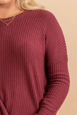 Zenana Life Goes On Long Sleeve Waffle Top -Bella Ella Sales DESERTROSE cc1d99db f28c 4369 89d7 bf0f3e059829 5000x