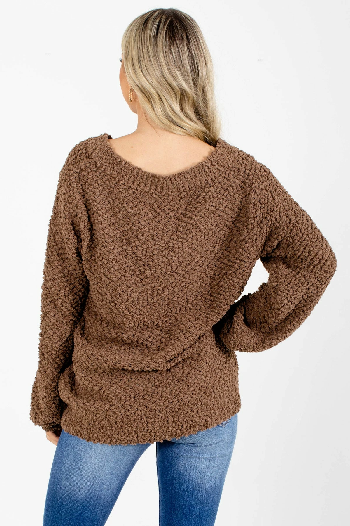 Zenana Dare To Dream Popcorn Knit Sweater 2 Zenana Dare To Dream Popcorn Knit Sweater - Image 2