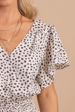 Kori America Daring Daydreams Mini Dress -Bella Ella Sales DaringDaydreamsMiniDressWhiteDetail 5000x