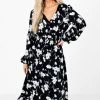 Very J Endless Enchantment Floral Midi Dress