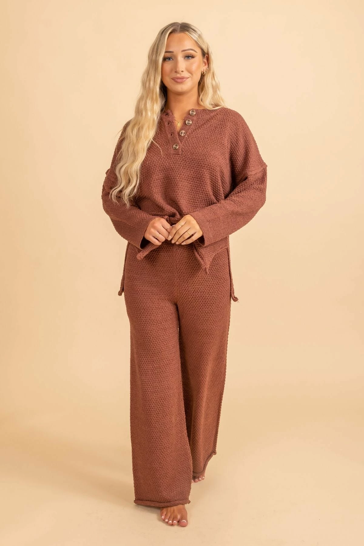 Very J Cozy Dreaming Sweater Top And Pants Set 5 Very J Cozy Dreaming Sweater Top And Pants Set - Image 5