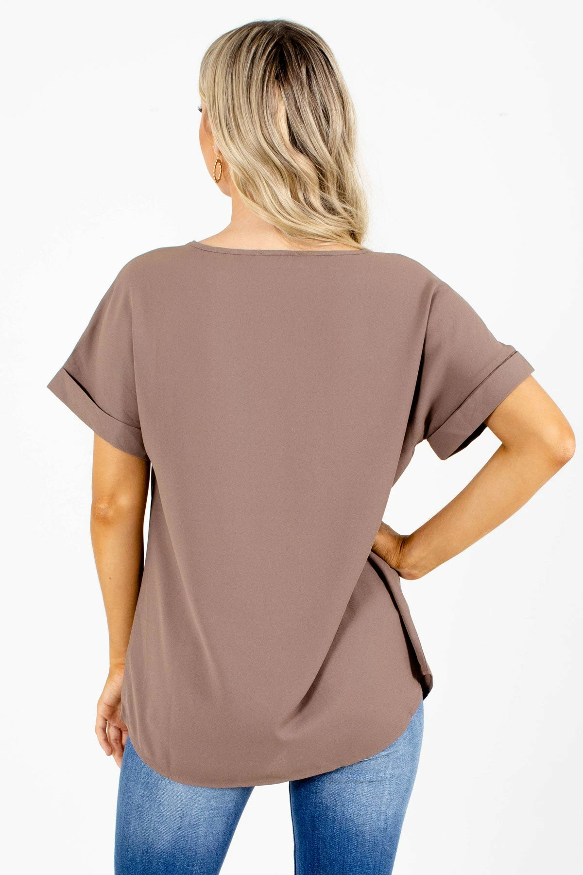 Zenana First Kiss V-Neck Blouse 20 Zenana First Kiss V-Neck Blouse - Image 20