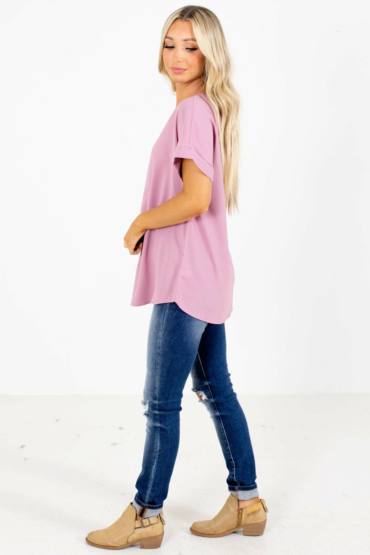 Zenana First Kiss V-Neck Blouse 26 Zenana First Kiss V-Neck Blouse - Image 26