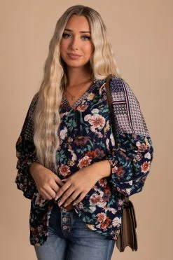 Jodifl Floral Desires Long Sleeve Top
