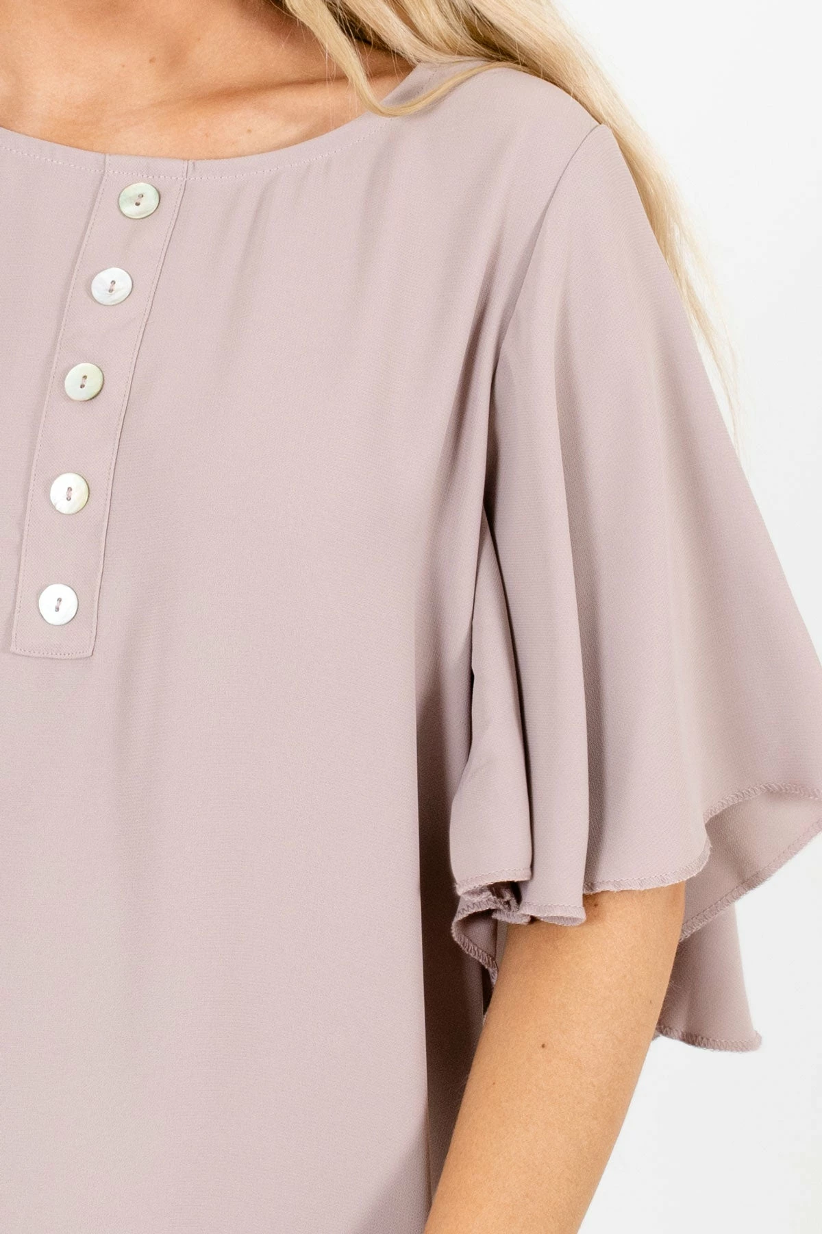 Zenana Focus On The Good Button Blouse 12 Zenana Focus On The Good Button Blouse - Image 12