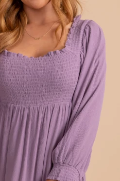 Listicle Gentle Gleam Long Sleeve Mini Dress 14 Listicle Gentle Gleam Long Sleeve Mini Dress -Bella Ella Sales GentleGleamLongSleeveMiniDress Detail 5000x