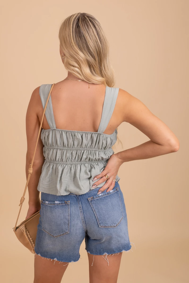 E&M/Mine Glow Day Tiered Tank Top 2 E&M/Mine Glow Day Tiered Tank Top - Image 2