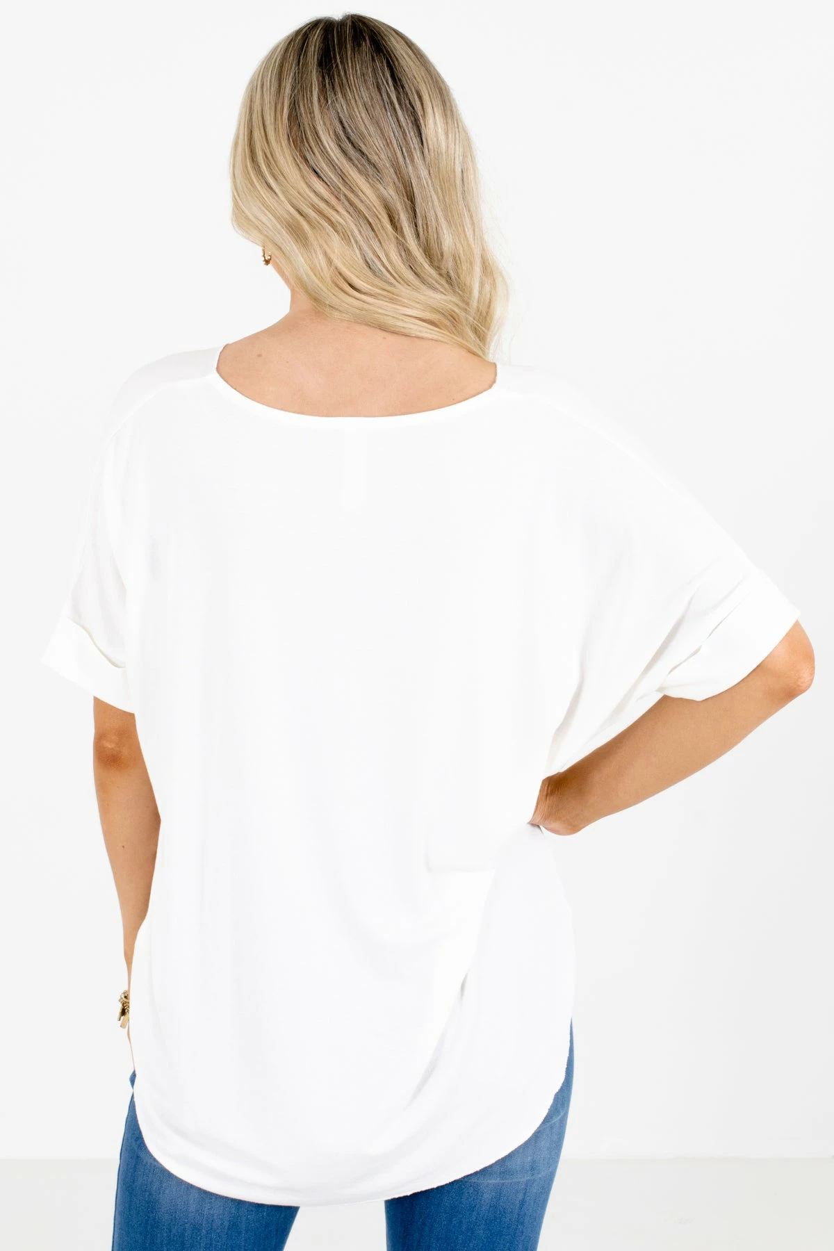 Zenana Going Steady Short Sleeve Blouse 14 Zenana Going Steady Short Sleeve Blouse - Image 14