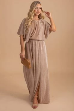 Stylive In The Limelight Ribbed Maxi Dress -Bella Ella Sales InTheLimelightRibbedMaxiDressfront2 5000x