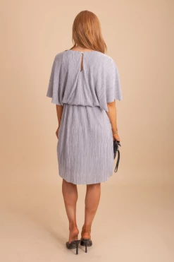 Stylive In The Limelight Ribbed Knee-Length Dress -Bella Ella Sales IntheLimelightRibbedKnee LengthDress back 5000x