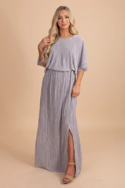 Stylive In The Limelight Ribbed Maxi Dress
