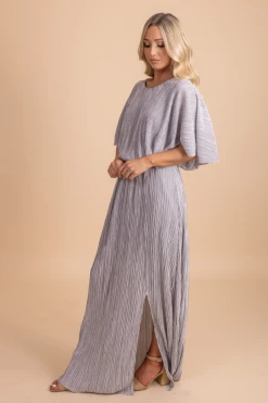 Stylive In The Limelight Ribbed Maxi Dress -Bella Ella Sales IntheLimelightRibbedMaxiDress Side 5000x