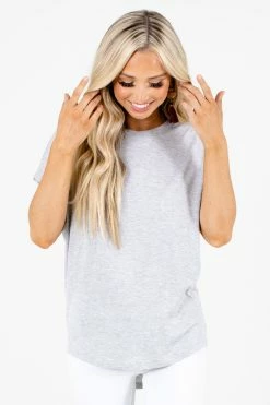 Cielo It's Go Time Patterned Top 24 Cielo It's Go Time Patterned Top -Bella Ella Sales It s Go Time Gray 5000x