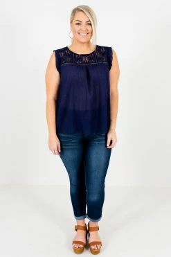 Bella Ella Boutique Laughter Is The Best Medicine Navy Lace Top 12 Bella Ella Boutique Laughter Is The Best Medicine Navy Lace Top -Bella Ella Sales Laughter is the Best Medicine Navy Lace Top Full 5000x