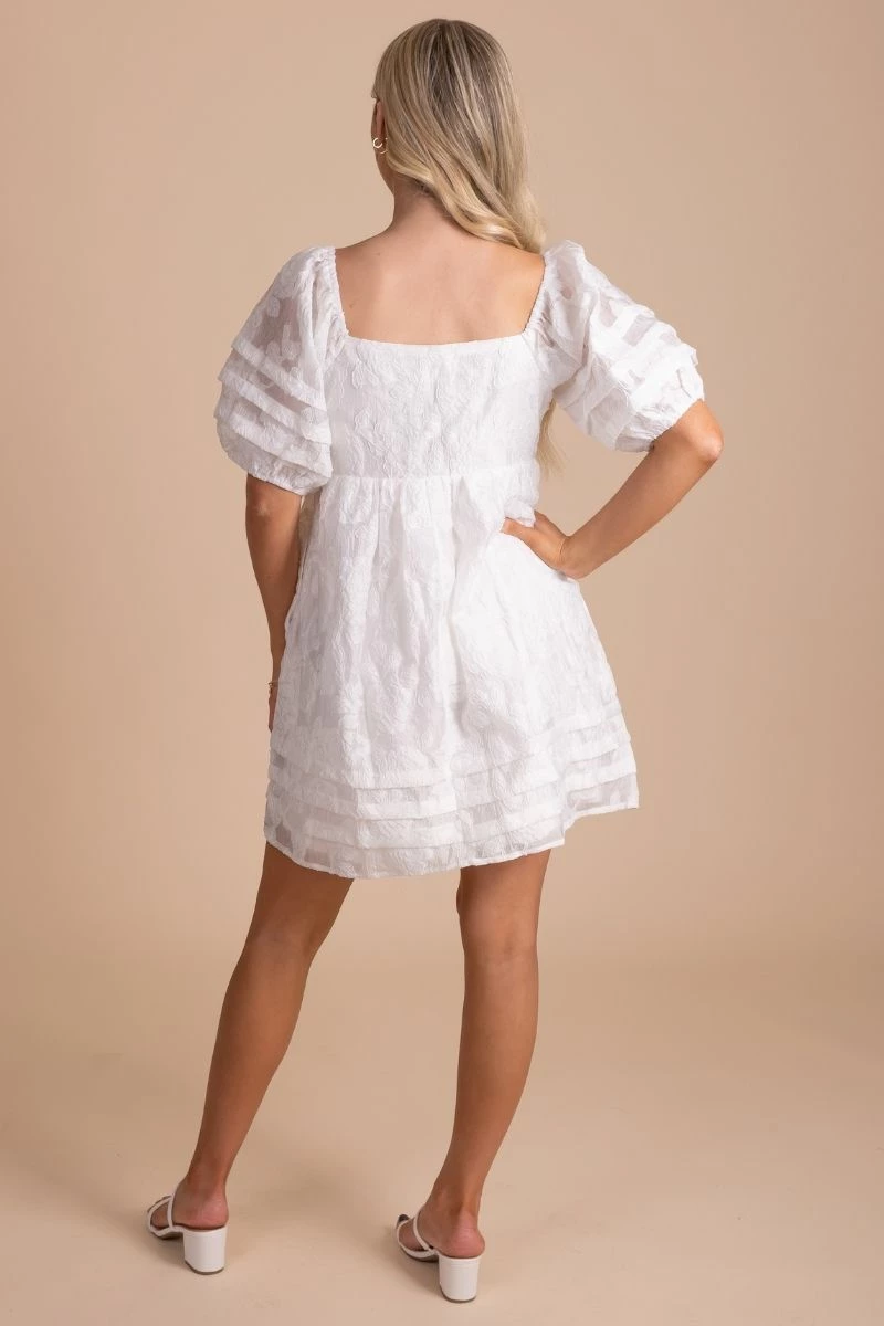 Listicle Leave A Mark Textured Mini Dress 3 Listicle Leave A Mark Textured Mini Dress - Image 3