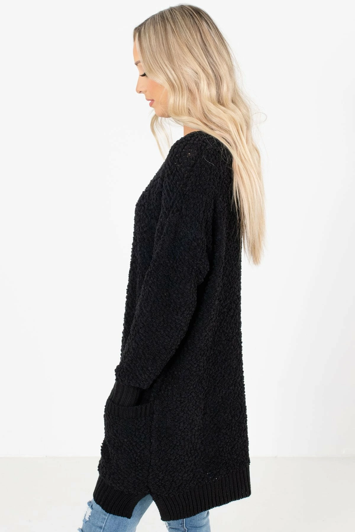 Bella Ella Boutique Look This Way Black Sweater 5 Bella Ella Boutique Look This Way Black Sweater - Image 5