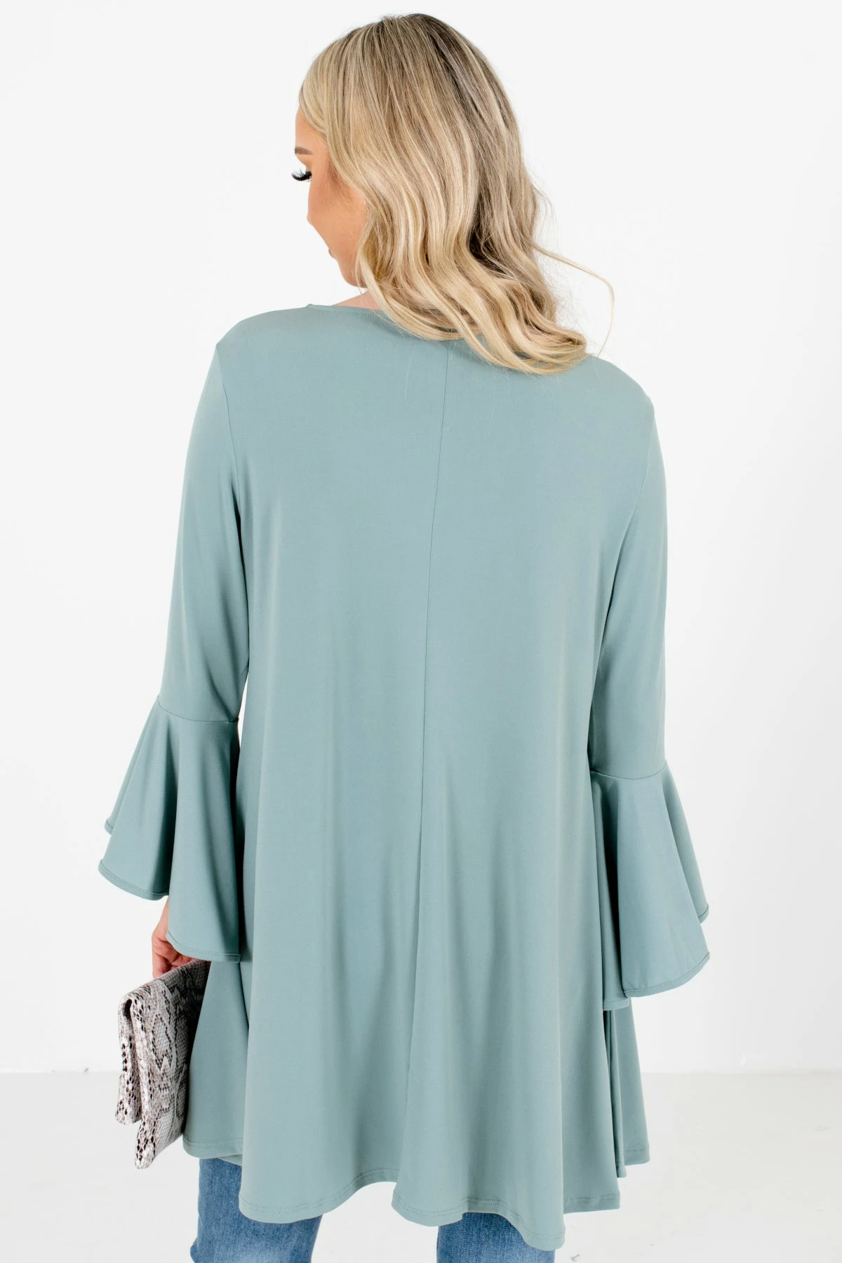 Zenana Looking Sharp Long Sleeve Blouse 2 Zenana Looking Sharp Long Sleeve Blouse - Image 2