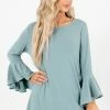 Zenana Looking Sharp Long Sleeve Blouse