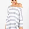 Zenana Lover's Game Striped Top