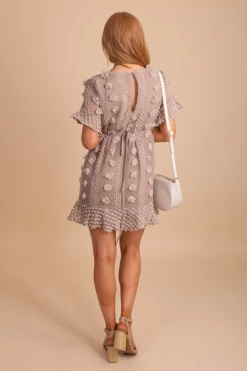 &merci Moving On Textured Mini Dress -Bella Ella Sales MovingOnTexturedMiniDress Back 5000x