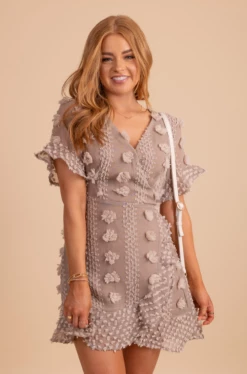 &merci Moving On Textured Mini Dress -Bella Ella Sales MovingOnTexturedMiniDress Front 5000x