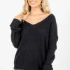 Bella Ella Boutique My Favorite Black Knit Sweater