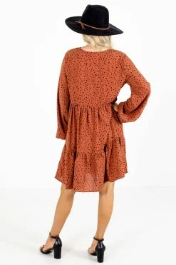 Easel Off The Grid Patterned Mini Dress -Bella Ella Sales Off The Grid Dress Back 5000x