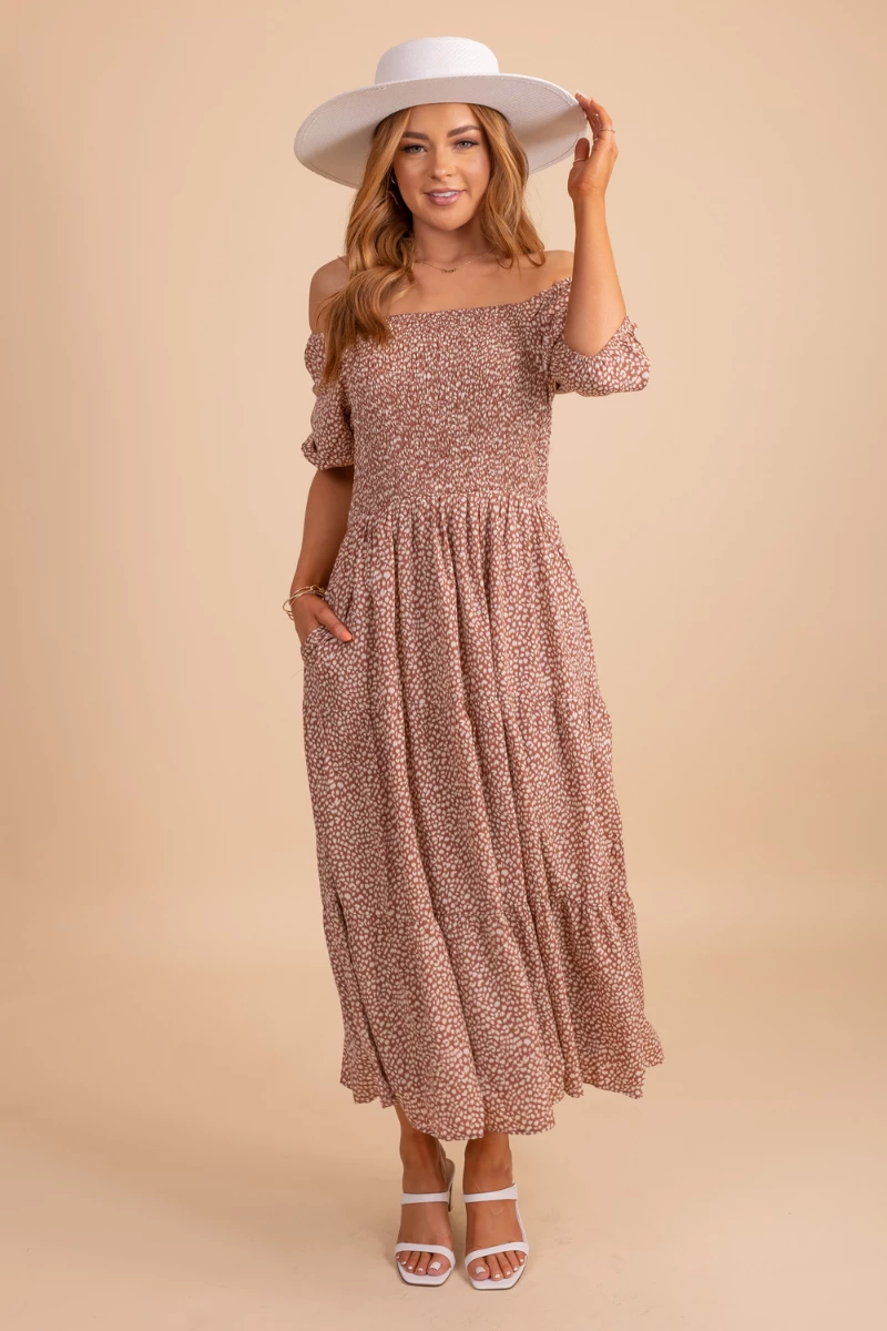Polagram On The Wild Side Patterned Maxi Dress 1 Polagram On The Wild Side Patterned Maxi Dress