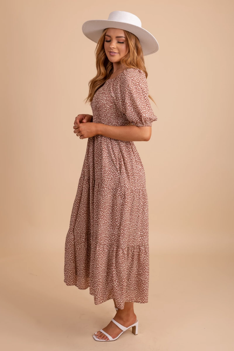 Polagram On The Wild Side Patterned Maxi Dress 4 Polagram On The Wild Side Patterned Maxi Dress - Image 4