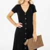 Heart & Hips One In A Million Black Midi Dress