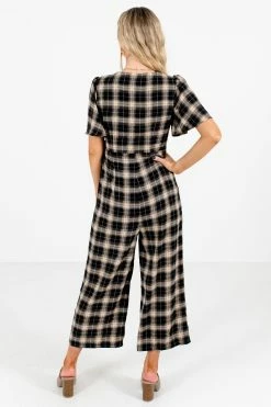 Bella Ella Sales -Bella Ella Sales Perfect Timing Black Jumpsuit Back 5000x