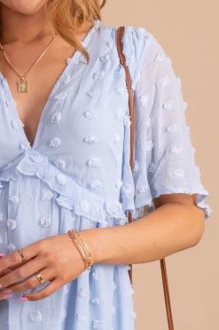 Listicle Reasons To Love You Polkadot Mini Dress -Bella Ella Sales ReasonsToLoveYouPolkadotMiniDress Detail 5000x