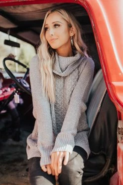 Bella Ella Boutique Season's Greetings Gray Cowl Neck Sweater 15 Bella Ella Boutique Season's Greetings Gray Cowl Neck Sweater -Bella Ella Sales Season s Greetings Gray Sweater 5000x