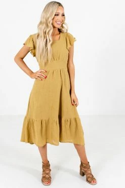 GiGiO Set Me Up Midi Dress -Bella Ella Sales Set Me Up Midi Dress Front 5000x
