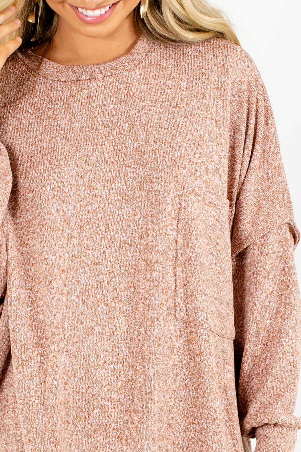 Zenana She's So Cute Pocket Sweater 3 Zenana She's So Cute Pocket Sweater - Image 3