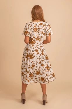 Wholesale Fashion Trends Soul Full Of Sunshine V-Neck Midi Dress 6 Wholesale Fashion Trends Soul Full Of Sunshine V-Neck Midi Dress -Bella Ella Sales SoulFullOfSunshineV NeckMidiDress Back 5000x