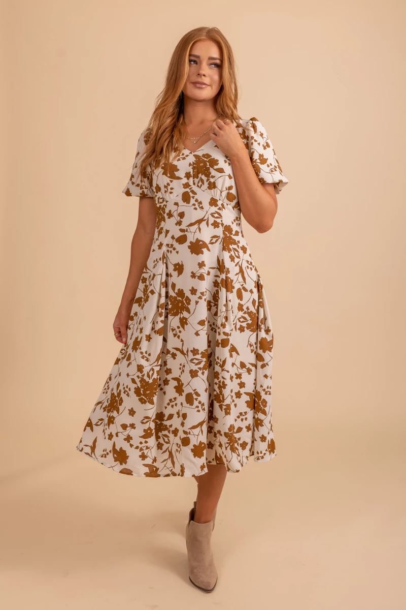 Wholesale Fashion Trends Soul Full Of Sunshine V-Neck Midi Dress 1 Wholesale Fashion Trends Soul Full Of Sunshine V-Neck Midi Dress