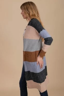 HYFVE Special Moments Striped Cardigan -Bella Ella Sales SpecialMoments Striped Cardigan 5000x