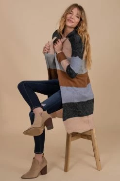 HYFVE Special Moments Striped Cardigan -Bella Ella Sales SpecialMoments Striped Cardigan Full 5000x