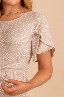 Reborn J Stealing Time Patterned Knee-Length Dress 21 Reborn J Stealing Time Patterned Knee-Length Dress -Bella Ella Sales StealingTimePatternedKnee LengthDress Detail 5000x