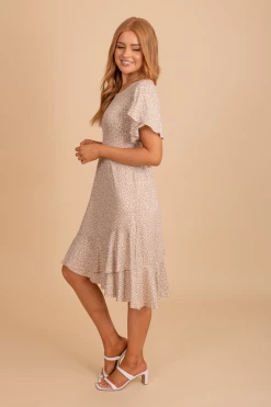 Reborn J Stealing Time Patterned Knee-Length Dress 23 Reborn J Stealing Time Patterned Knee-Length Dress -Bella Ella Sales StealingTimePatternedKnee LengthDress Side 5000x