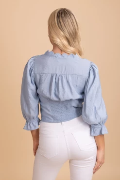 Bella Ella Sales -Bella Ella Sales StepAsidePuffSleeveTop Back 5000x