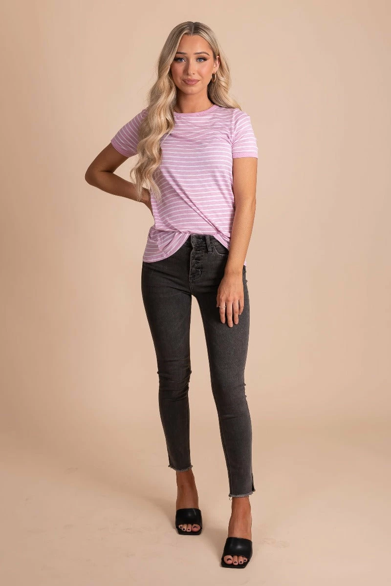Active Basics Sunshine & Rainbows Striped Top 5 Active Basics Sunshine & Rainbows Striped Top - Image 5
