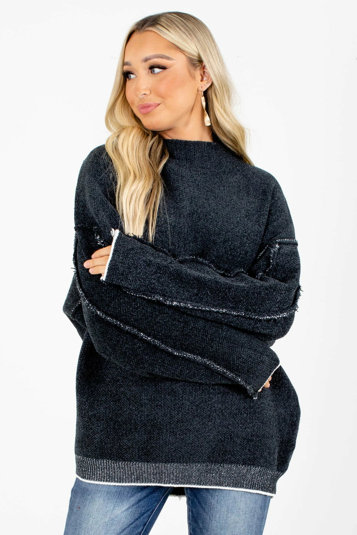 Zenana The Night Is Young Soft Knit Sweater 5 Zenana The Night Is Young Soft Knit Sweater - Image 5