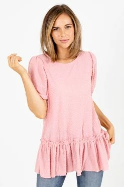 Lime N' Chili Think It Over Textured Blouse