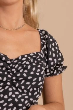 She + Sky Timeless Love Patterned Midi Dress -Bella Ella Sales TimelessLovePatternedMidiDressdetail 5000x